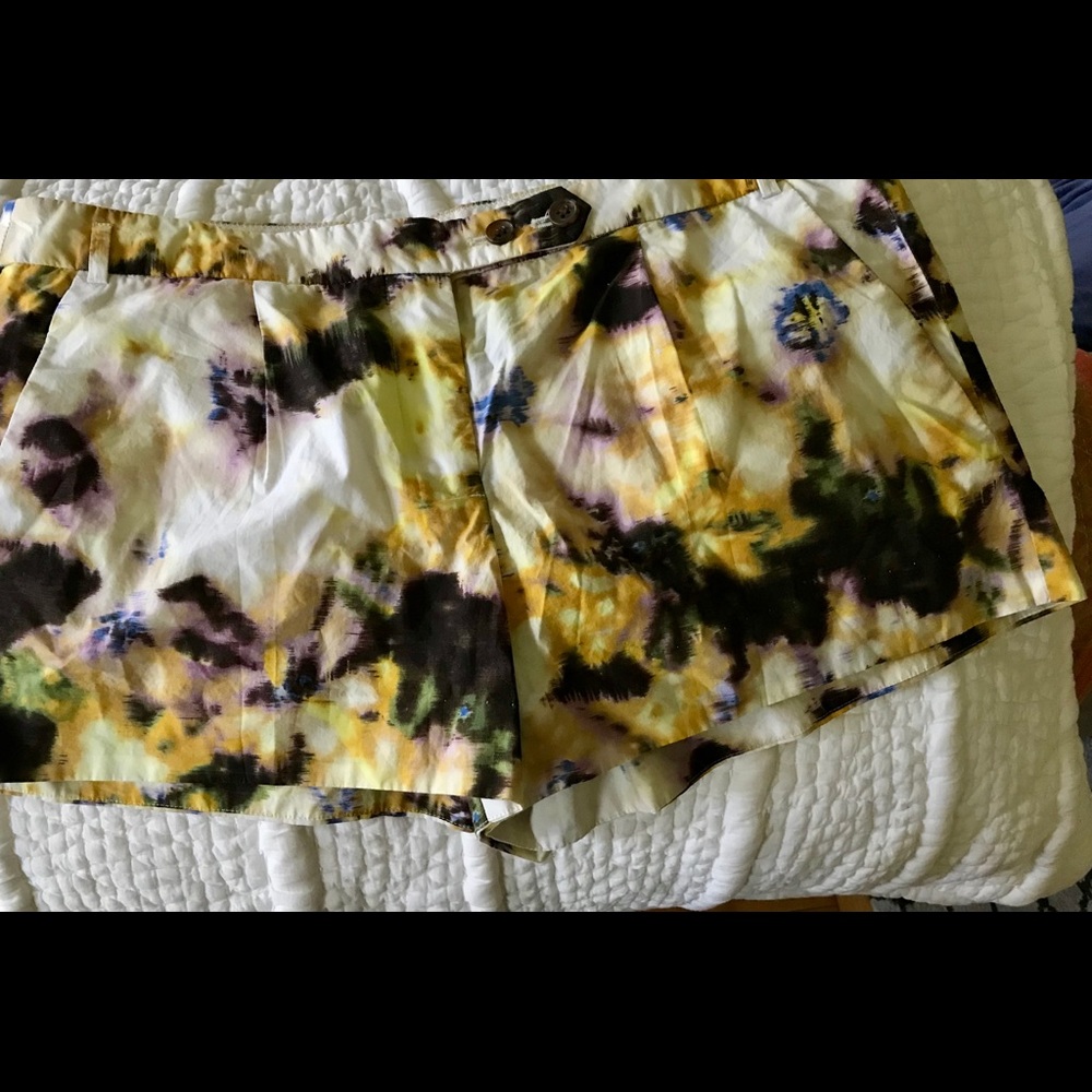 EUC, J. Crew printed dress shorts, 10
